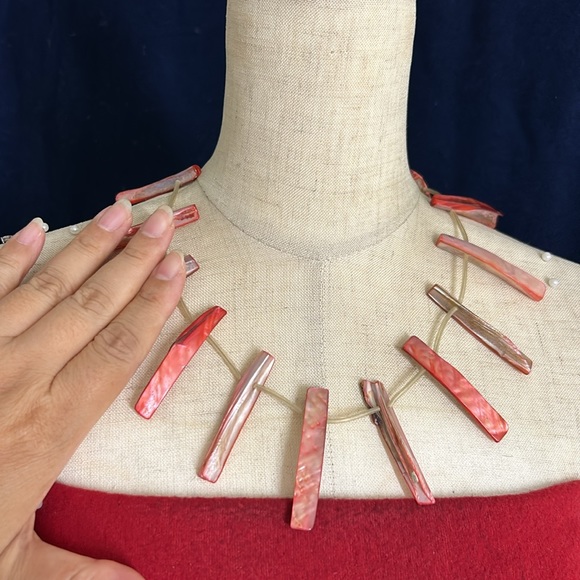 🖤Vtg MOP necklace - Picture 3 of 13